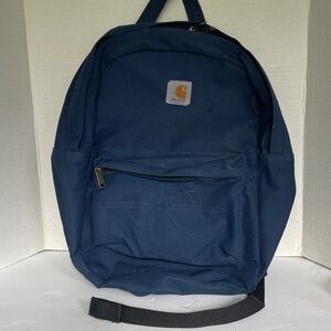 Carhartt Navy Backpack with Logo